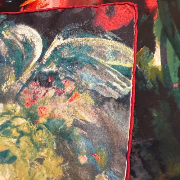 Colorful Abstract Scarf - Picture 9 of 9